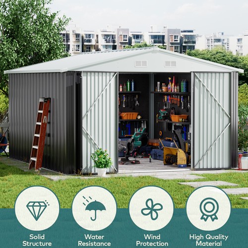 Metal garden shed - metal, 10
