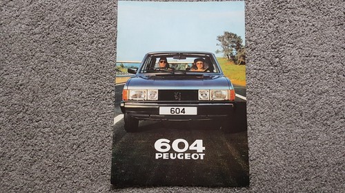 Peugeot 604 pages sales - 604,