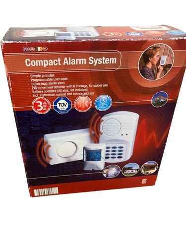 Compact alarm system indoor - alarm,