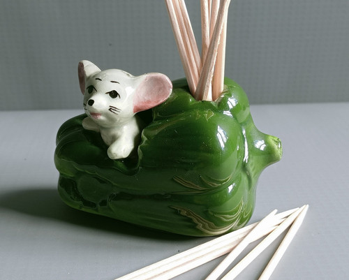 Vintage porcelain foot - vintage,