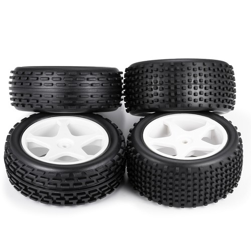Flyxm 4pcs rubber tire plastic - 4pcs,