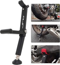 Motorcycle Lift Jack - Front and Rear Wheel Stand with Folding Handle for Most 