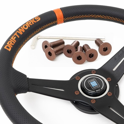 Bronze steering wheel - bronze,