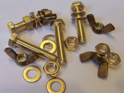 M8x40 brass hex - m8x40,