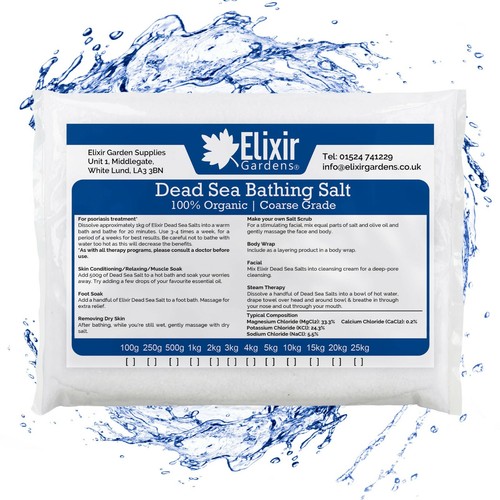 Dead sea bath salt 1kg - x, 2