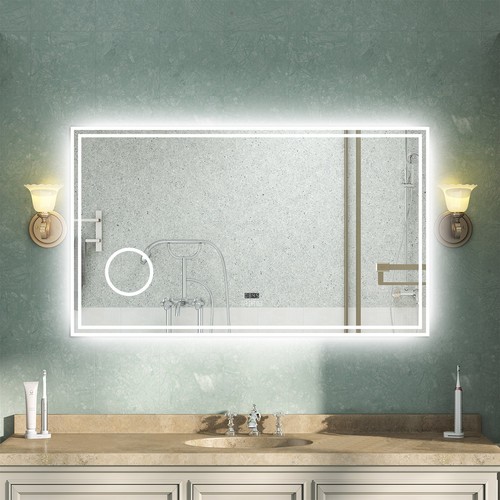 Led illuminated bathroom - led,