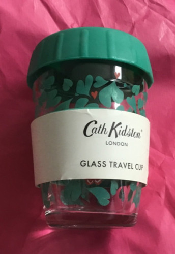 Cath kidston glass travel - kidston, cup