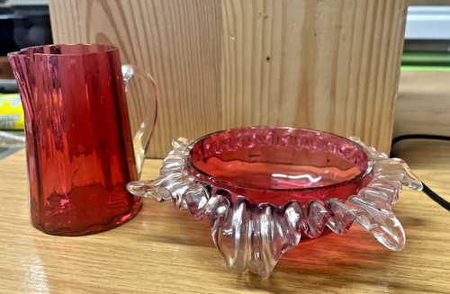 Items vintage cranberry - 2,