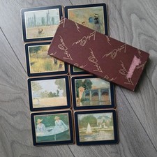 Lady Clare French Impressionists Coasters x 8
