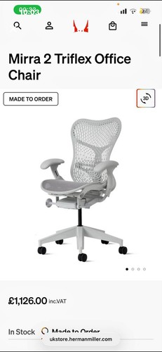 Herman miller mirra - herman, triflex