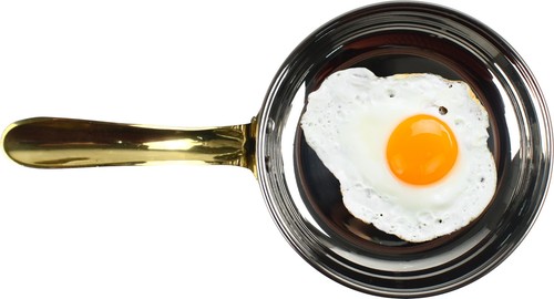 Copper stainless steel frying - stainless,