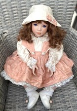 Large Vintage Porcelain Doll