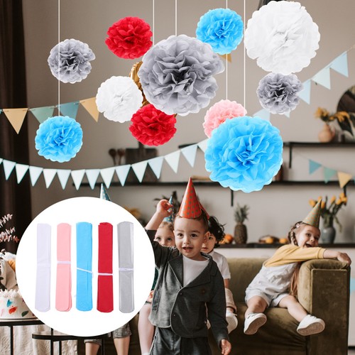 50pcs paper pom - poms, tissue