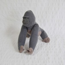 McDonalds Tarzan Gorilla Plush Soft Toy Grey Gorilla 2000 Vintage