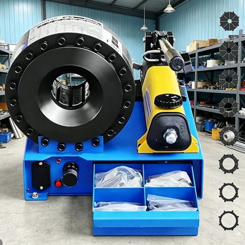 Manual hydraulic hose crimping - hydraulic,