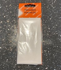 Half Lenght Replacement Trouser Pockets One Pair 