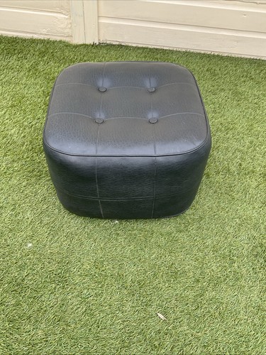 Retro poof foot stool 1960s - retro,