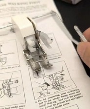 SINGER Sewing Machine Even Feed Walking Foot with Quilt Guide for Fit Low Shank 