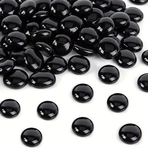 100g glass pebbles - glass,