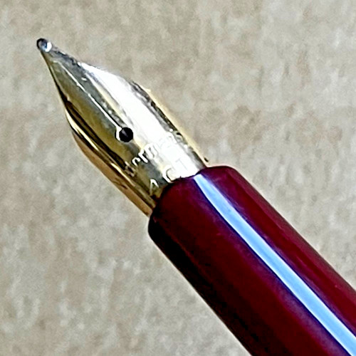 1950s waterman ideal burgundy - 1950s,