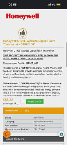 Honeywell home dt92e - home,