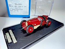F.B. Model 1:43 FB 25B Alfa Romeo 8c 2600 Tipe “P3” Targa Florio 1934 Varzi #10