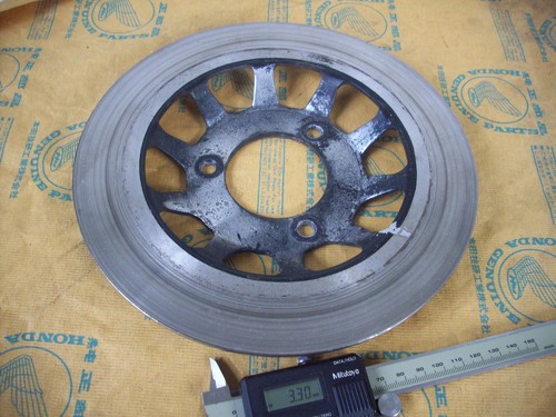 Front brake disc - brake, disc/disc