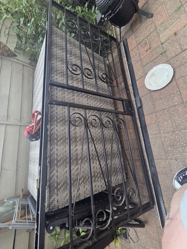 Heavy steel security door gate - heavy,