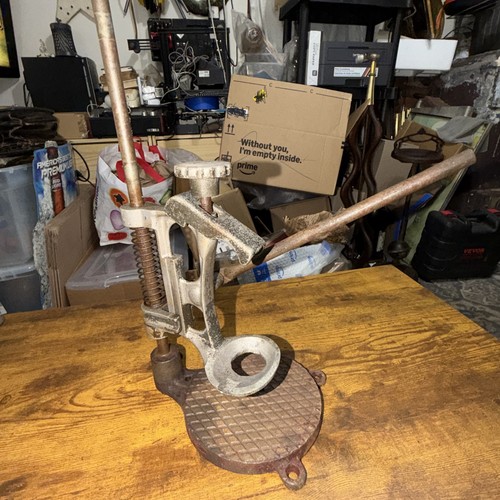 Bench drill stand - drill, used