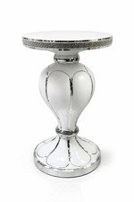 WHITE VENETIAN Mirrored Table