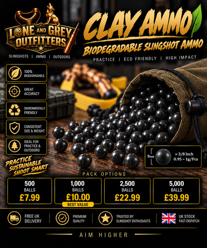 Lone grey black clay - &,