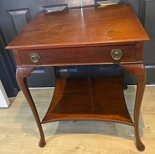 Vintage mahogany queen - queen, anne