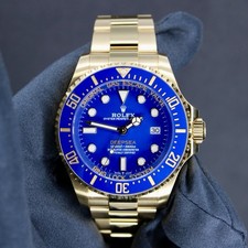 Rolex Sea-Dweller Deepsea Ref 136668LB 44mm Blue Dial Yellow Gold Year 2024