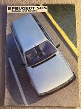 Vintage Peugeot 505 Estate and