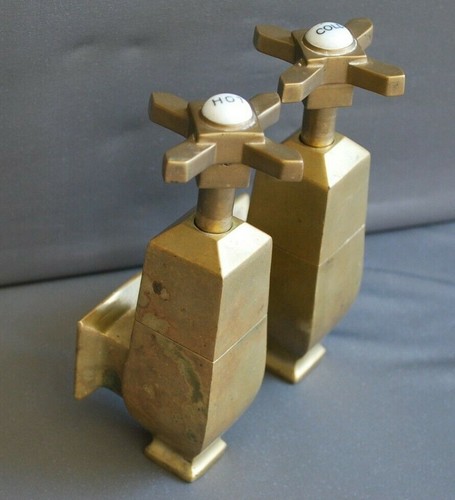 Art deco antique patina - deco, brass