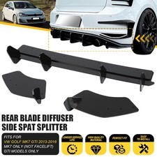 Rear Blade Fin Diffuser Side