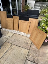 SOLID PIPPY OAK DOOR 300 WIDE x 720mm HIGH  STOCK DZNEW