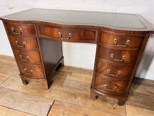 Mahogany Pedestal Desk -