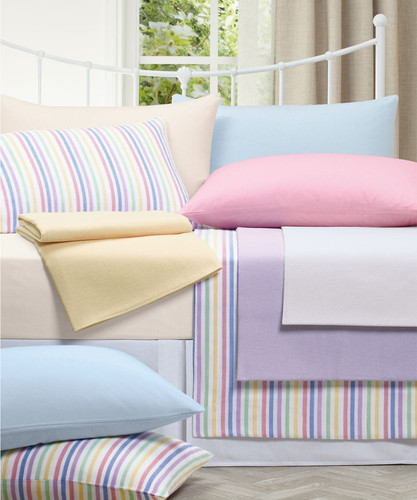 Flannelette flat sheet - flannelette,