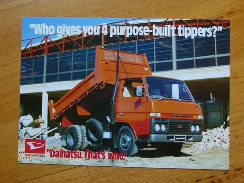 Daihatsu delta tipper trucks - delta,