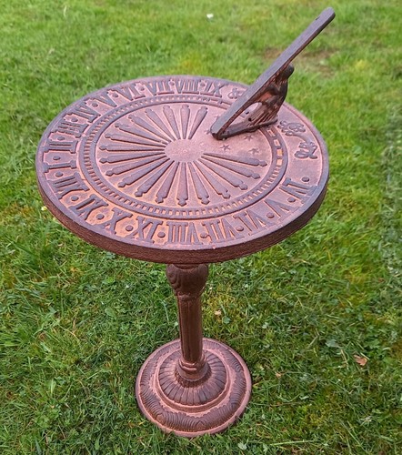Decorative sundial stand - sundial, a