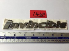 N.O.S Genuine Toyota Hilux INVINCIBLE side or rear Badge Emblem PZ483 N9490 00