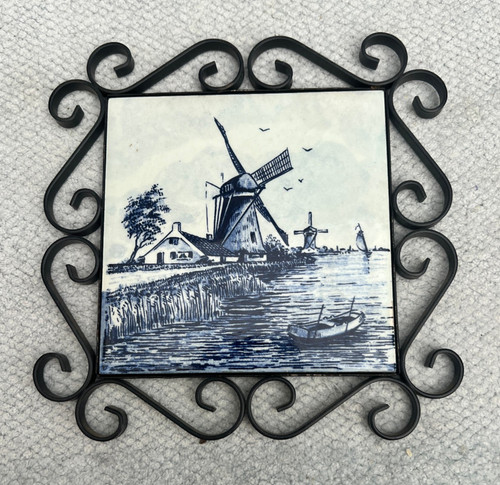 Blue white dutch delft - blue,