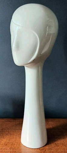 Vintage white swan neck female - white,