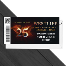 Westlife Ticket 25th