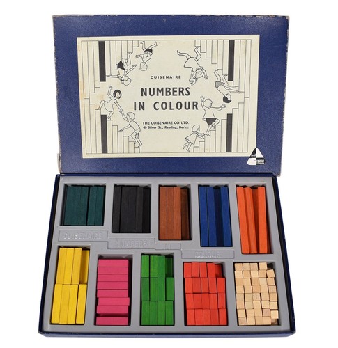 Vintage cuisenaire numbers - vintage,