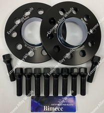 15mm Alloy Wheel Spacers Black
