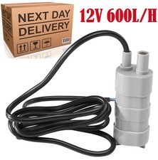 12 Volt Water Pump Submersible Caravan Camper Motorhome High Flow Whale Pump New