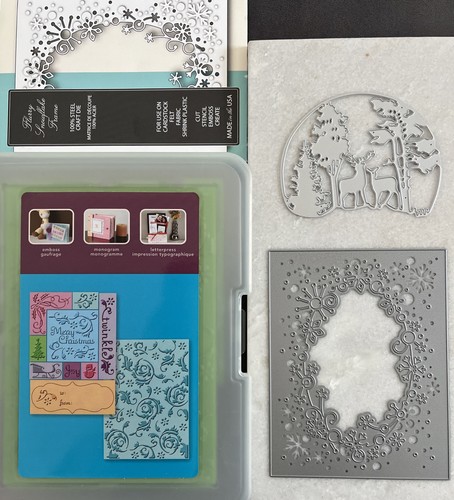 Cuttlebug christmas embossing - cuttlebug,