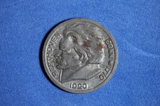 1920 Germany City of Bonn Ludwig Van Beethoven 10 Pfennig Iron Coin #M24270